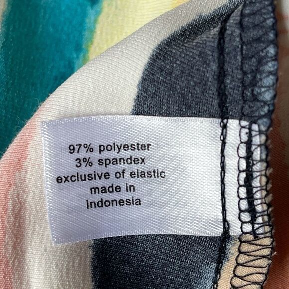 NWOT Lane Bryant Hampton Striped Satin Top Belted - Picture 6 of 9